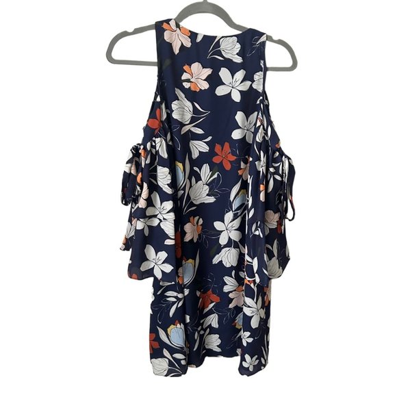 NWT Parker Moondance Floral Cold Shoulder Shift Dress - Picture 3 of 7